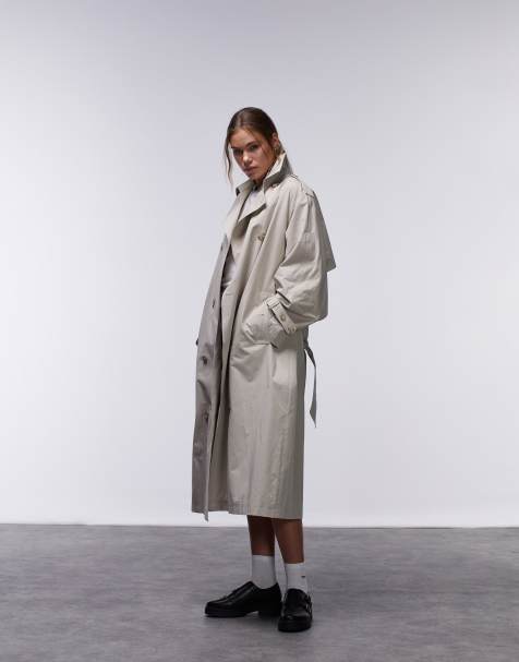 Trench cuir zara hot sale