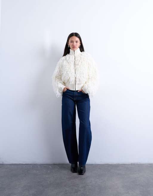 トップス acka loop Knit cardigan Acka loop knit cardigan