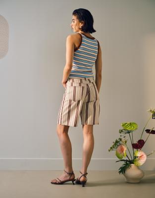 Topshop Loose Fit Denim Jorts