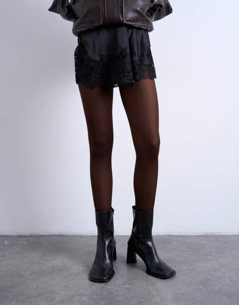 Topshop - Lot de 2 collants 50 deniers - Chocolat - view 1