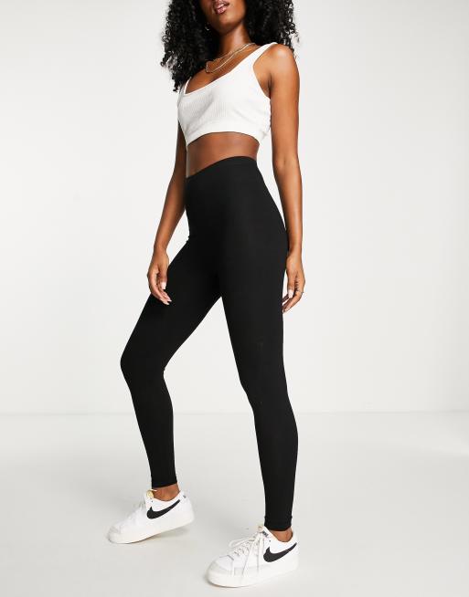 Topshop - Lot de 2 leggings longueur cheville - Noir, 4 de 4