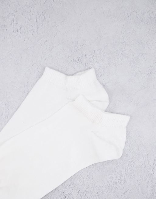 Topshop - Lot de 3 paires de socquettes en coton - Blanc - WHITE, 3 de 4