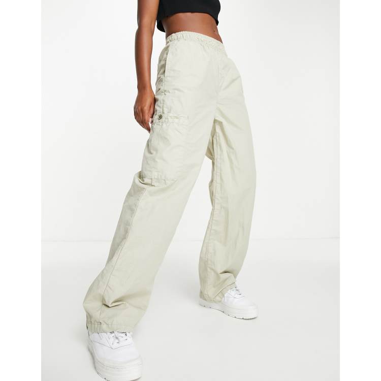 Topshop white cargo pants discount