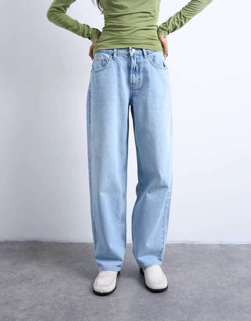 Topshop - Lowrie - Jeans a vita bassa lavaggio candeggiato, 2 di 7