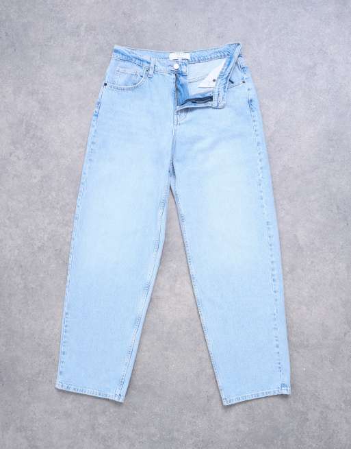 Topshop - Lowrie - Jeans a vita bassa lavaggio candeggiato, 6 di 7