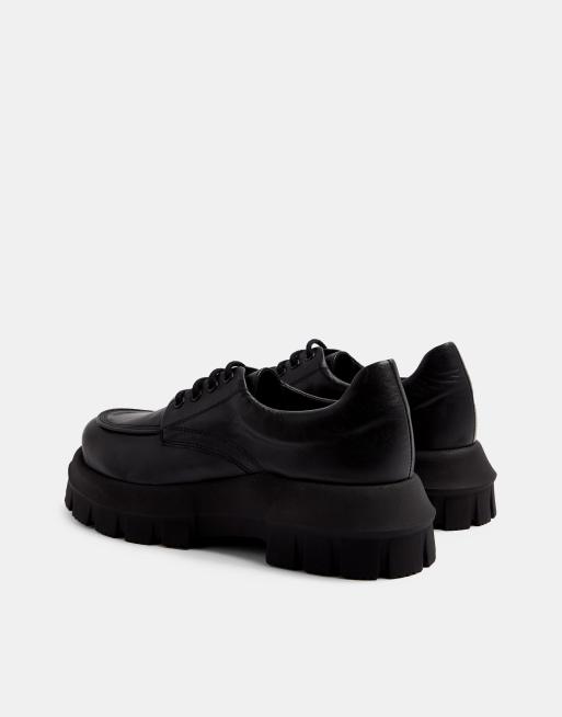 Black chunky cheap trainers topshop