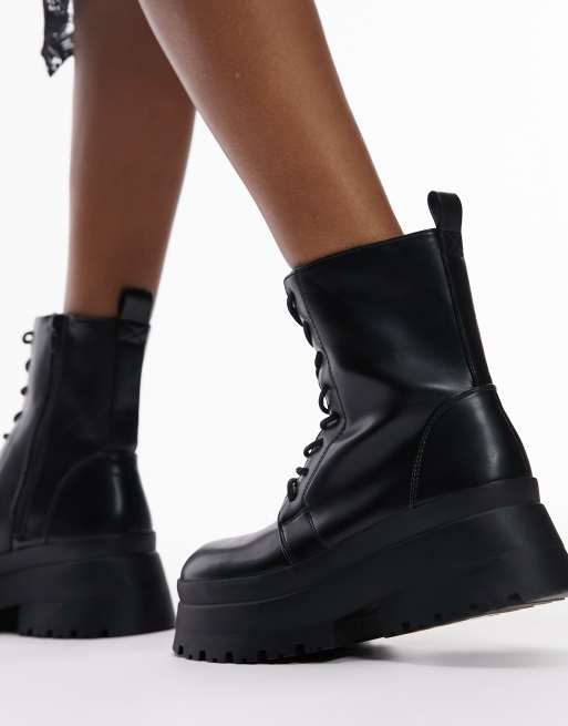 Topshop hotsell chunky boots