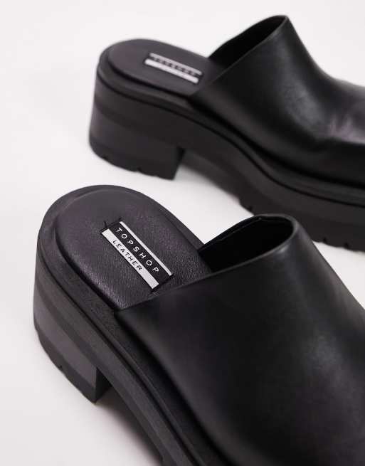 Topshop clog hot sale