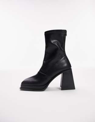 Topshop babe sale block heel boots