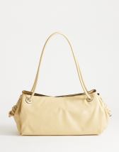 Topshop Maddie large shoulder bag in buttermilk