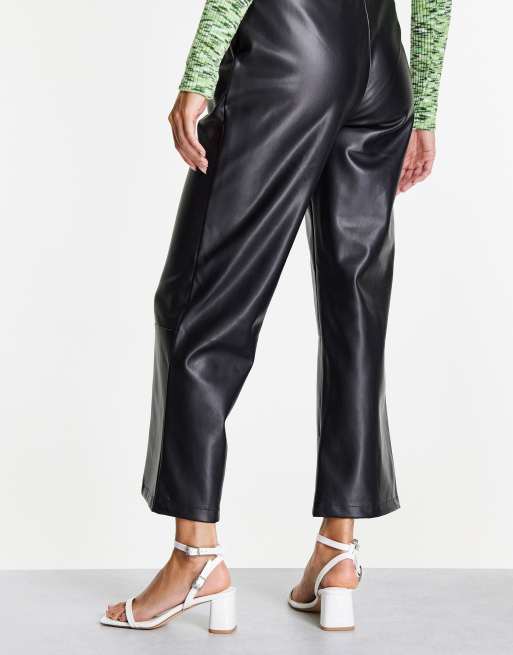 Topshop - Madison - Sandalen met halfhoge blokhak in gebroken wit met croc textuur , 4 van 4