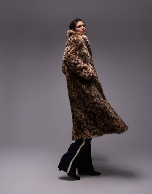 Manteau imprimé animal 2025