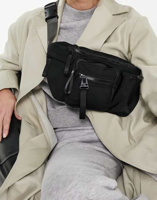 Topshop - Marsupio multitasche in nylon 