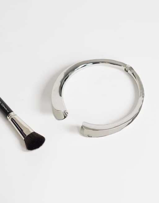 Topshop Mason markant choker-halskæde i sølv, 3 af 4