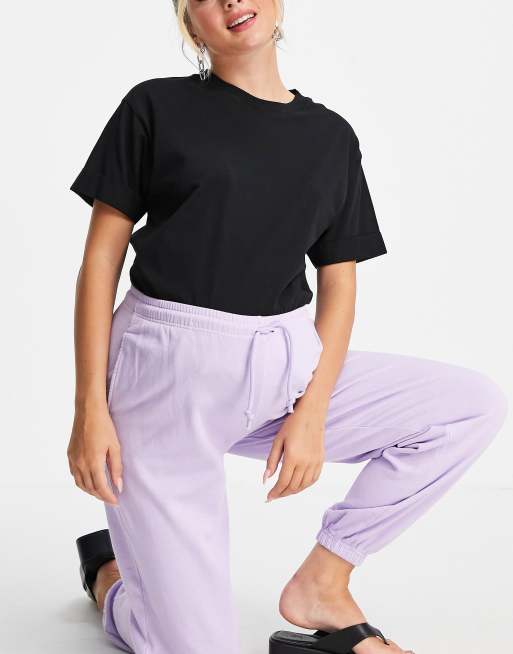 Topshop 2025 purple joggers