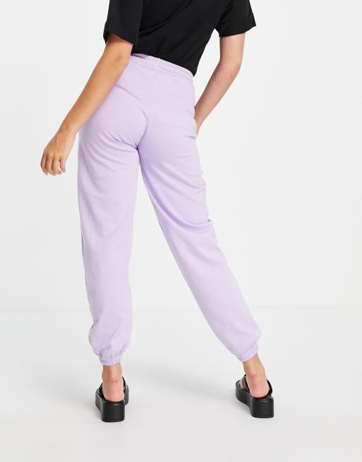 Topshop purple joggers hot sale