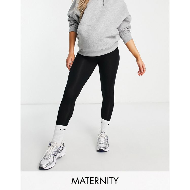 Topshop Maternity high waisted legging in black