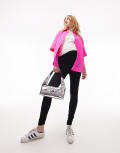 [Topshop Maternity] Topshop Maternity high waisted leggings in black 8 BLACK