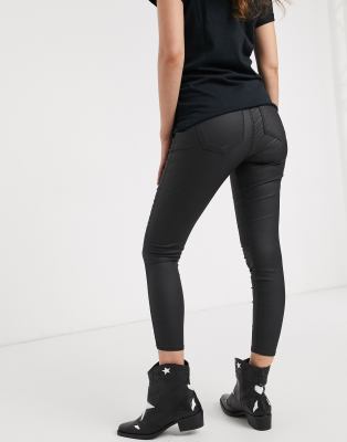 black coated joni jeans