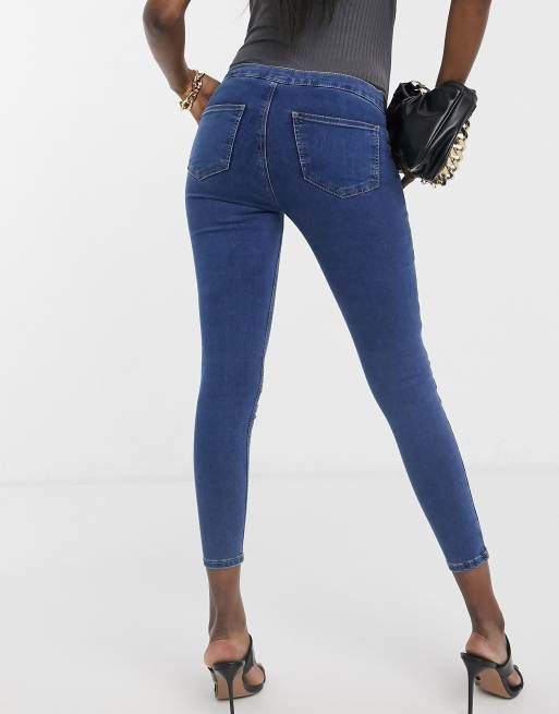 Topshop Maternity Joni underbump skinny jeans in mid wash, 2 of 4