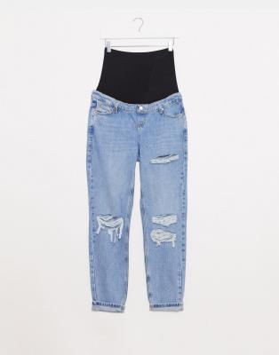 topshop maternity mom jeans