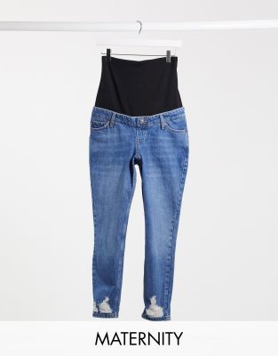 topshop maternity mom jeans