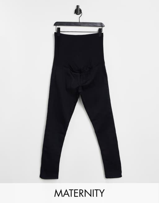 Maternity over bump black Joni jeans ASOS