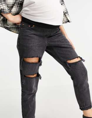 black tone jeans