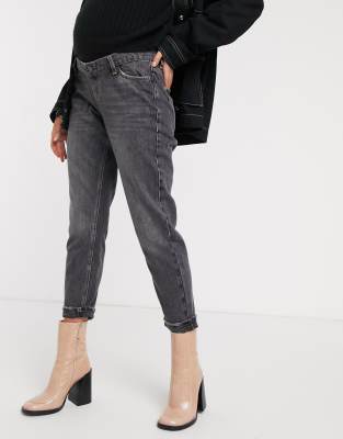 topshop black maternity jeans