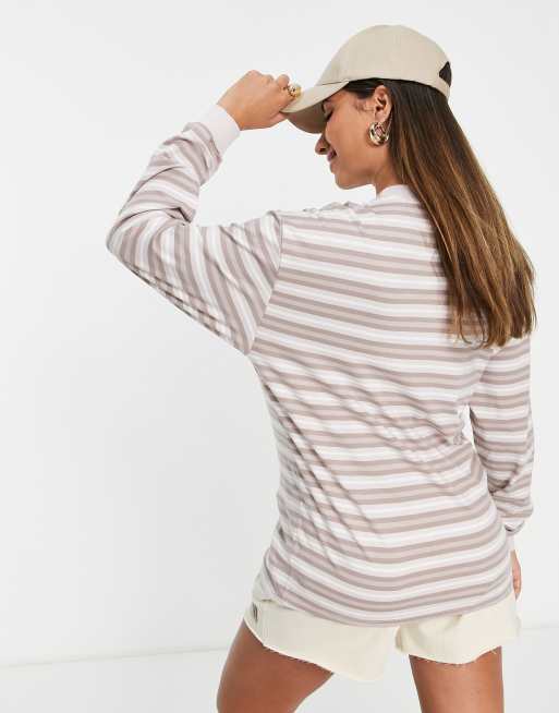 Topshop Striped Maternity Shirt