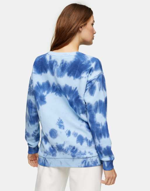 Topshop tie dye discount sweatshirt