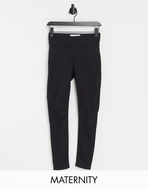 Topshop Maternity underbump Joni jean in black