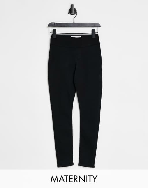 Topshop Maternity underbump Joni jean in black