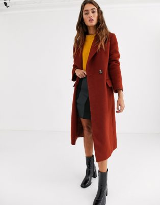 tailored maxi coat