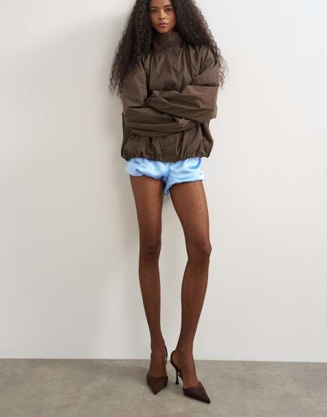 Topshop - medias de lunares en chocolate - view 1