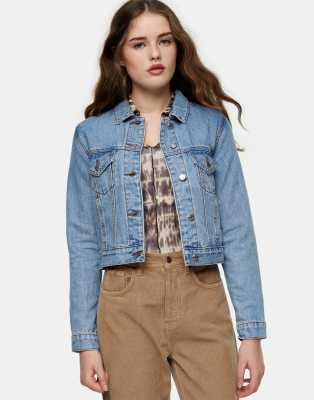 Jeansjackor Dam  Välj mellan Lång u0026 Kort Jeansjacka  ASOS