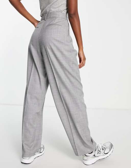 Topshop mensy tonic pants in gray