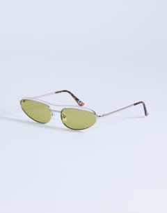 Mexico metal frame sunglasses in gold