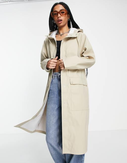 Topshop on sale waterproof coat