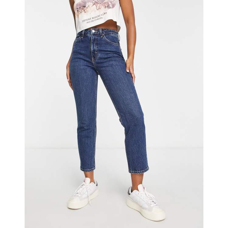 Vintage indigo raw hem jamie jeans hot sale