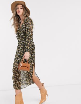 asos topshop midi dress