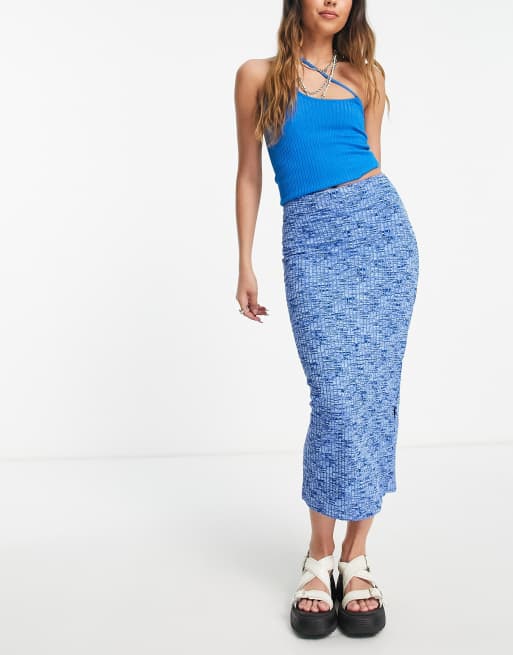 Midi best sale rok print