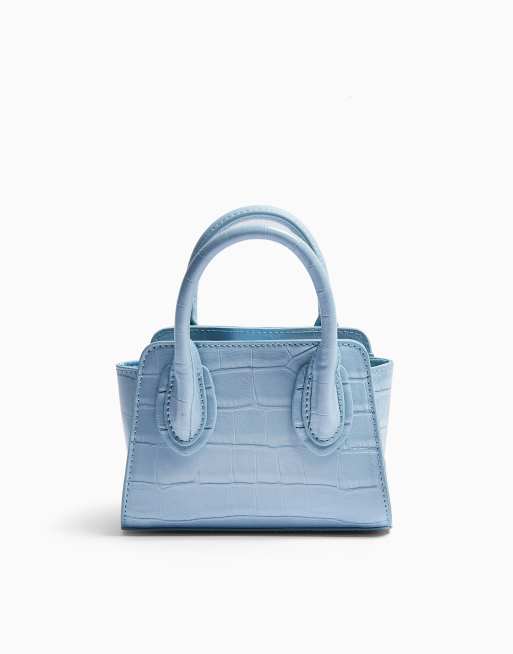 Mini croc store tote bag