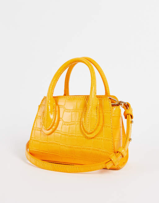 Orange hot sale bag topshop