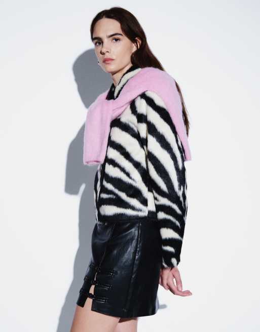 Topshop mini-jupe à brandebourgs noire, 5 de 5