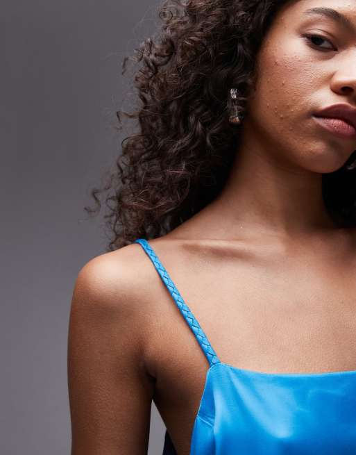 dolls kill blue dress Womens Cut Out Off Shoulder Dress main image 0
