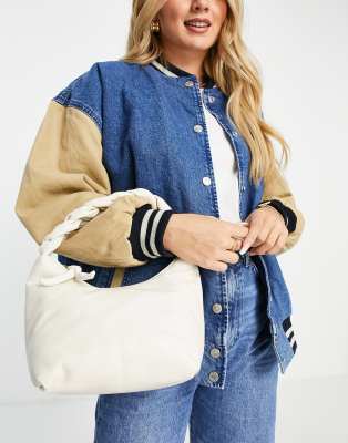 Topshop cheap cream bag