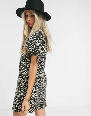 topshop giraffe print dress