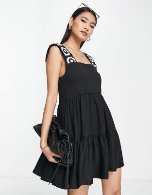 Jurk met schouderbandjes en geïntegreerde body - ROSE - Babymeisje - 9