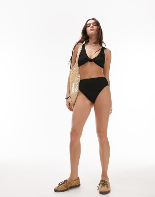 Topshop store black bikini